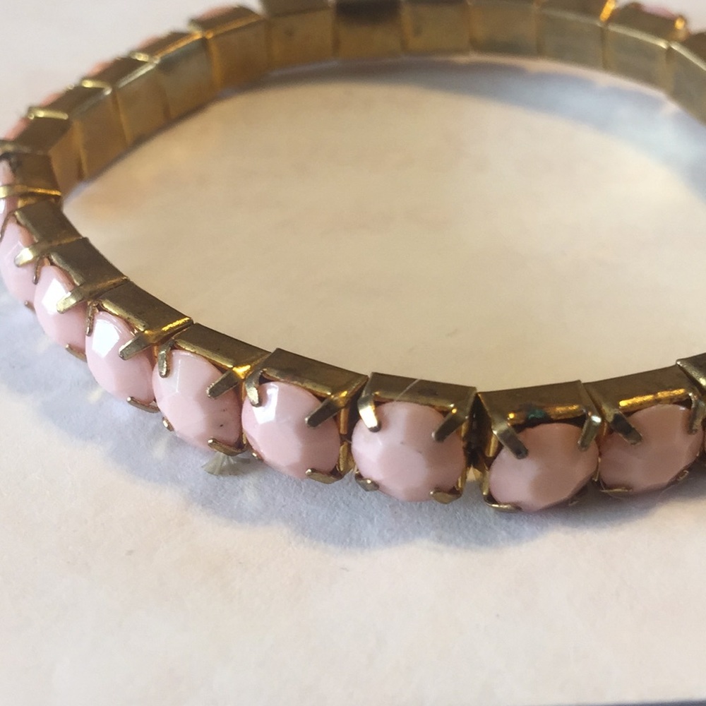 Vintage Lucinda House Pin, pink crystal bracelet - Picture 2 of 5